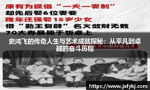 史鸿飞的传奇人生与艺术成就探秘：从平凡到卓越的奋斗历程